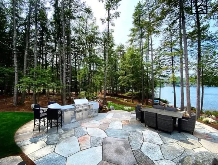 Natural Flagstone Patio