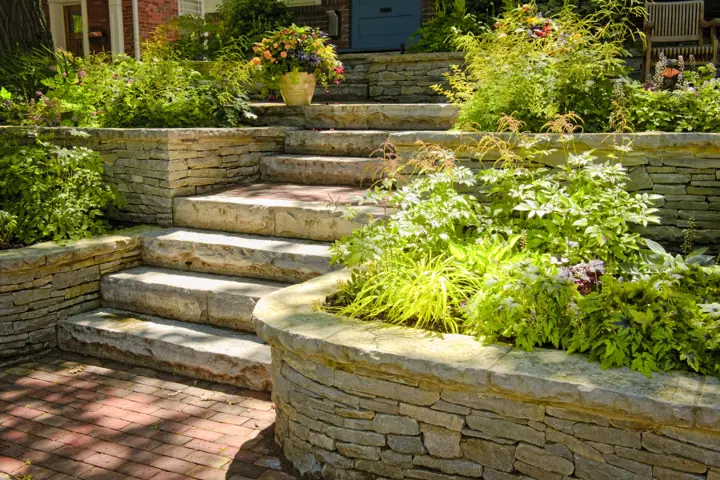 Timber Retaining Wall