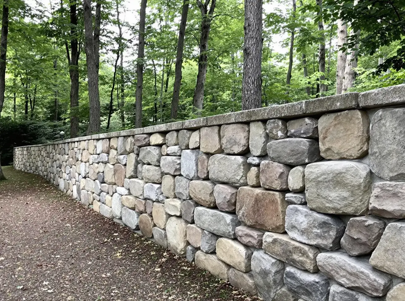 Armour Stone Wall